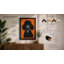 Fashionable Poodle Modern - Framed Print-874284526-874284524