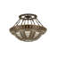 Fleur-de-lis 4 - Light Semi Flush Mount-2057023535