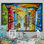 «Colorful Venice Artwork», reproduction sur toile flottante