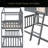 Twin Over Twin House Bunk Bed With Ladder-160439384