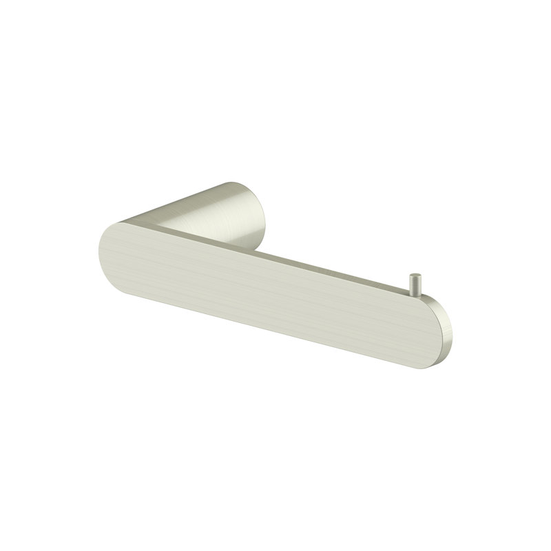 Wall Mount Toilet Paper Holder, Brushed Nickel