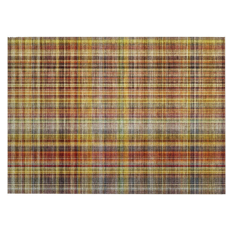 Tapis intérieur lavable antidérapant 2 pi x 3 pi orange 2 pi x 3 pi