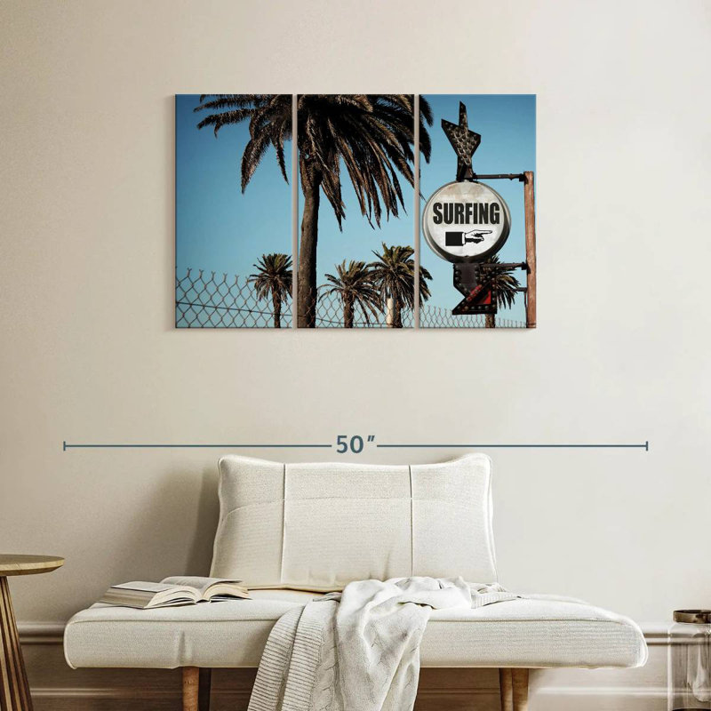 Senne Surfing Spot Sign, 24" H x 38" W