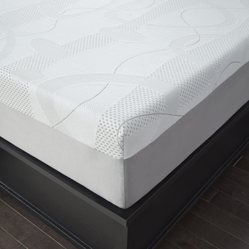 Otero Plush Memory Foam Mattress, Twin, 8"