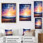 Abstraction lyrique jaune orange, coucher de soleil lyrique I - impression-1811519276-1811519444