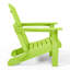 Ensemble de conversation d'extérieur 5 pièces Adirondack avec table basse ronde-1033568289