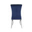 Chaise d'appoint rembourrée en velours Martaz-67078135