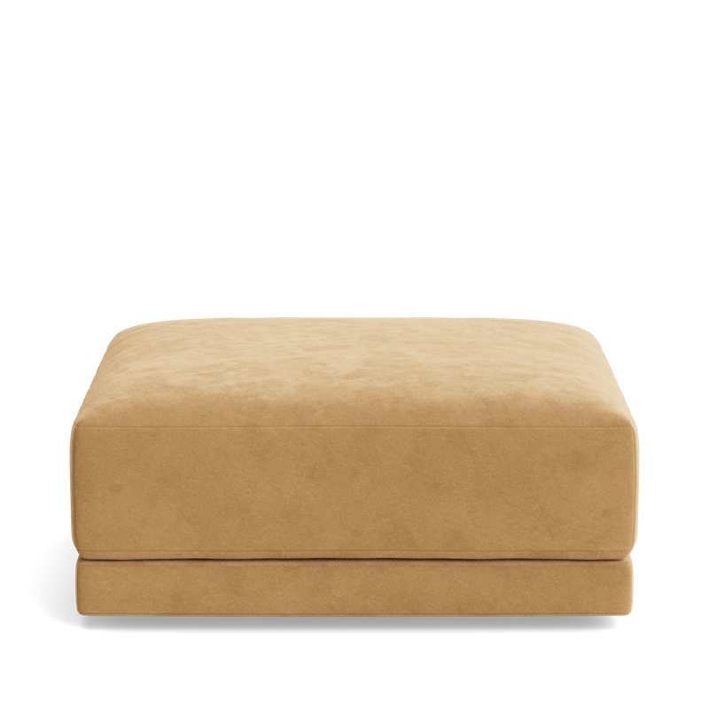 Eva Ottoman, Performance Velvet - Nutmeg