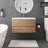36'' Single Bathroom Vanity with Resin Top-494276973