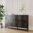 Fielden Lacquered 4 Door Wooden Cabinet-177132648