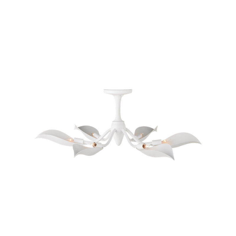 Snowflower Semi-Flush Mount