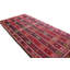 Wool Abstract Area Rug in Red