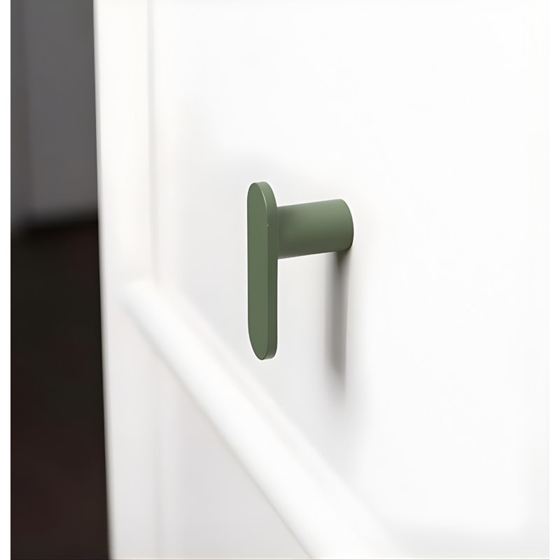 2" Bar Knob, Olive (Green), 1"