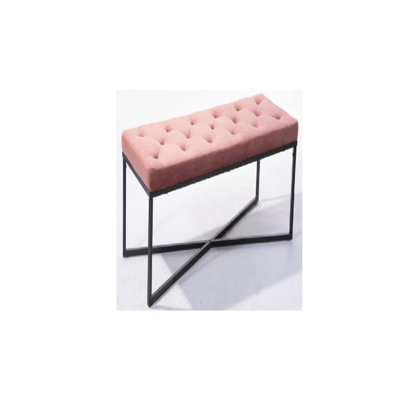 Repose-pieds rectangulaire touffeté de 20 po Dearriba