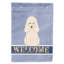 Polyester 2 côtés 40 x 28 po welcome drapeau maison-73943161