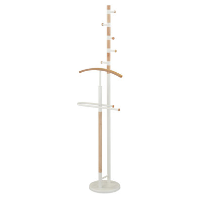 Gianni Solid Wood Freestanding Valet Stand