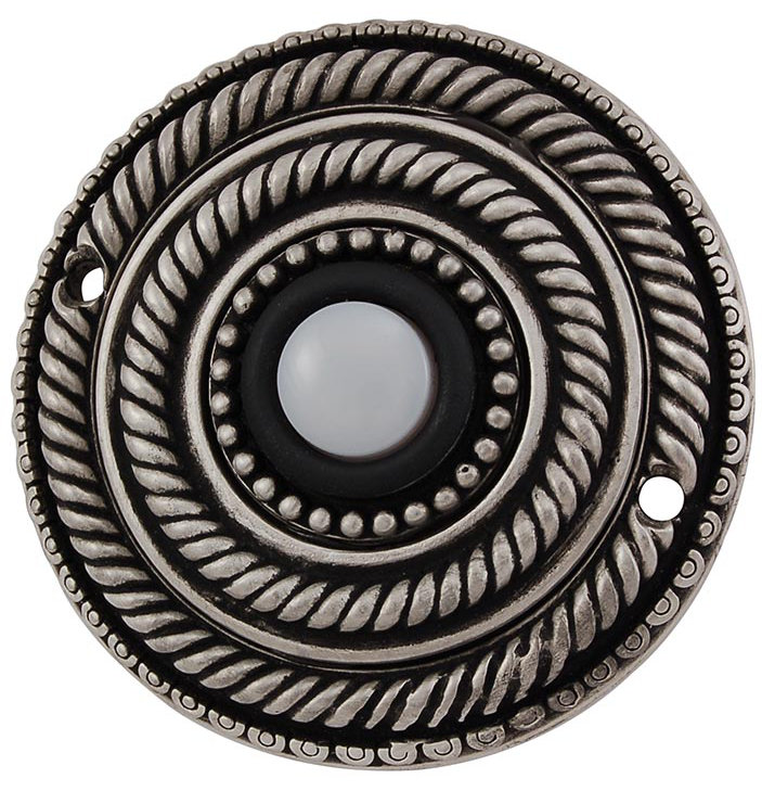 Sanzio Push Button, Antique Nickel