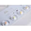Luminaire DEL à nuage avec capteur 27K / 30K / 35K / 40K / 50K CCT, forme ronde, finition blanche, 120 volts-815151161