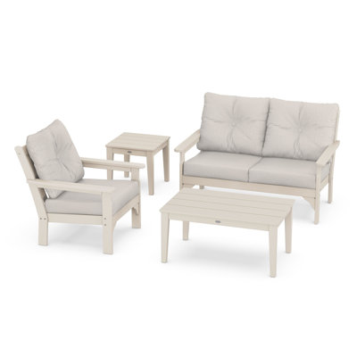 Vineyard 4-Piece Deep Seating Set