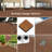 Deck Tiles - 6-Pack Wood Plastic Composite Interlocking Patio Tiles - 5.8SQFT Outdoor Flooring for Balcony, Porch, and Garage by Pure Garden-69779742