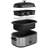 Roaster with Removable 3-bin Buffet Server,Silver-1620956936-1852677840