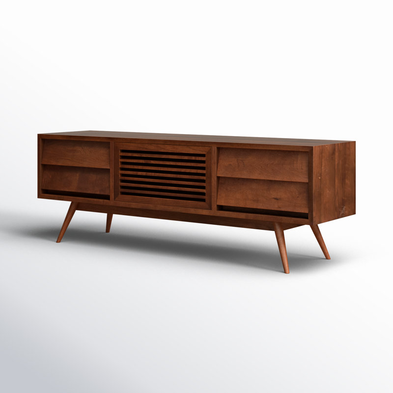 Virgo Solid Wood TV Stand for TVs up to 78" - AllModern