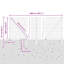 Vidaxl Fence With Posts -Coated Steel-116797909-116797901