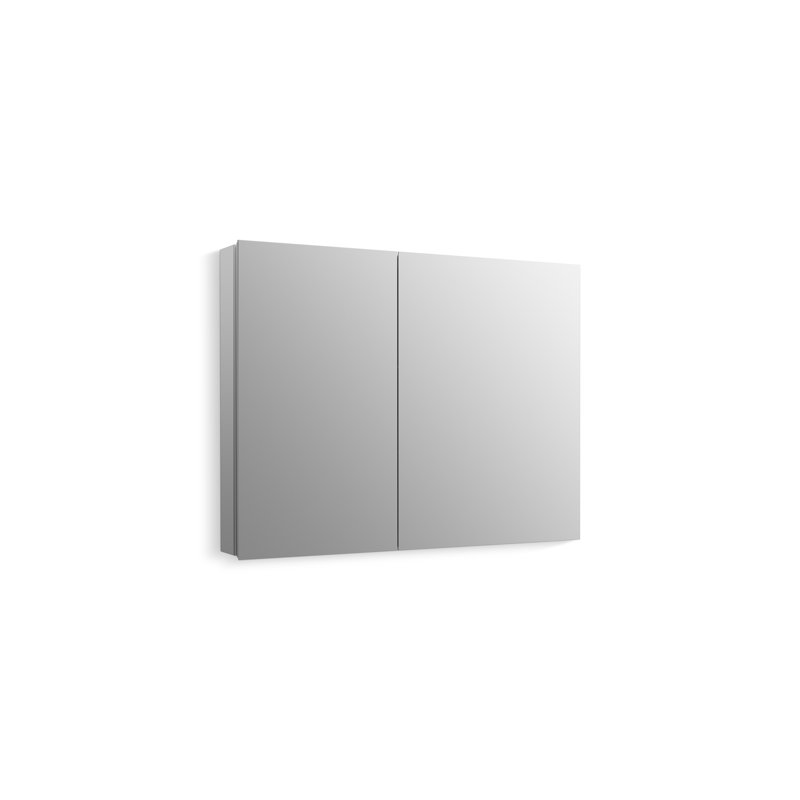 Embark Slim Rectangular Two-Door Medicine Cabinet, 26" H x 35" W x 4" D