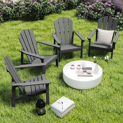 Abdinour Outdoor Adirondack Set