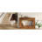 47" Farmhouse Console Table, Sofa Table Accent Table, Entryway Table With Storage, Narrow Entryway Table For Hallway, Living Room, Entrance, Foyer (Dark Brown)-1425976322