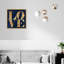 Toile pour chambre à coucher bleu marine-71080133-71080139