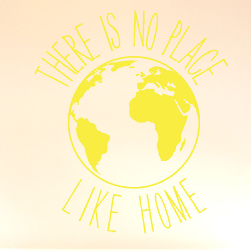 Wall Decal, Bright Yellow
