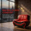 Fauteuil d'appoint 42 po en similicuir respirant-1613143786