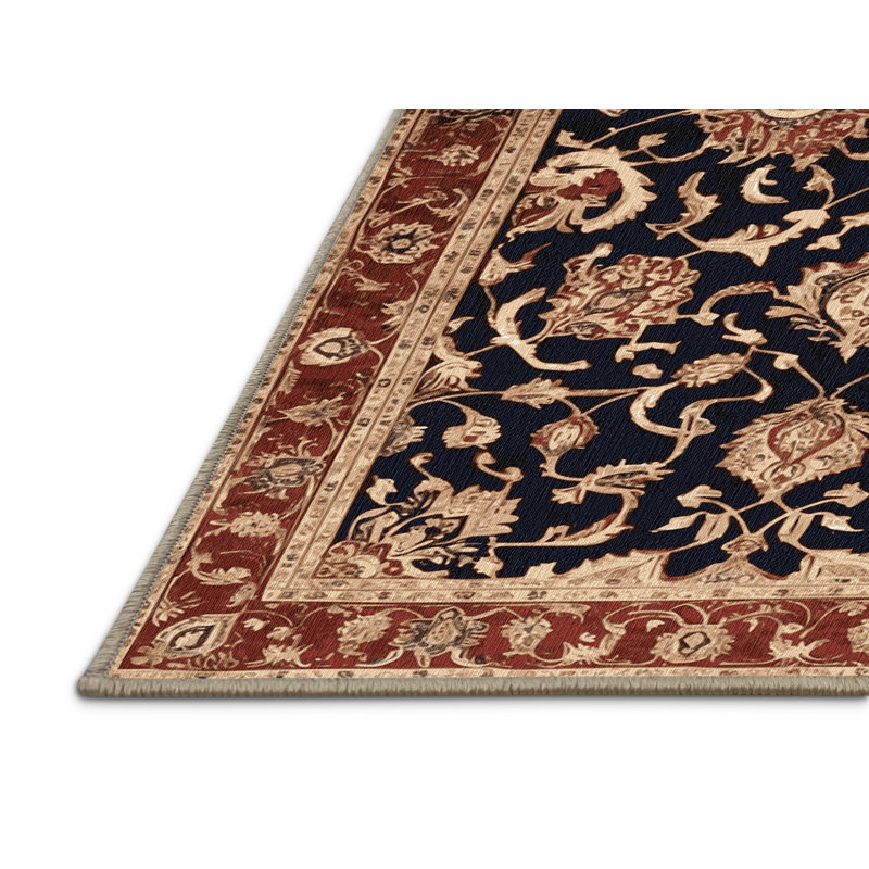 Tapis brun lavable à la machine