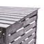 5 ft. W x 3 ft. D Solid Wood Garbage Shed-110907811