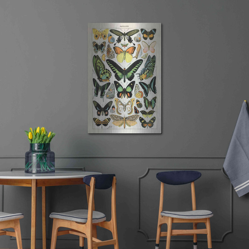 " Papillons 2 " by Susan Ball, 36" H x 24" W
