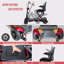 Scooter électrique à télécommande pliable avec suspension pour scooter électrique à 4 roues