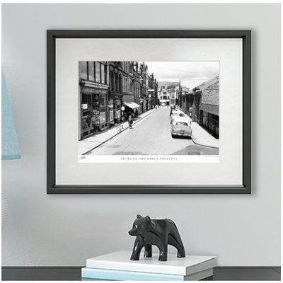 Ulverston, New Market Street 1961 - Single Picture Frame Print