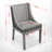 Upholstered Dining Chairs With Rattan Backrest-297729411