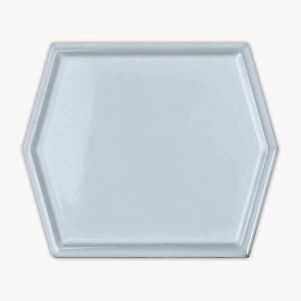 Avila Blue Glossy 5x6 Ceramic Wall Tile