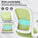 Fauteuil de bureau ergonomique, fauteuil d'ordinateur en filet avec accoudoirs rabattables rembourrés et support lombaire réglable, fauteuils de direction pour bureau d'étude, bureau à domicile