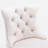 Velvet Upholstered Bar stools with Chrome Nailhead Trim and Wooden Legs (Beige,Set of 2)-694469924-694469927