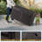 100 Gallon Resin Outdoor Storage Box Waterproof Deck Box w/ Lockable Lid & Wheels-116269388