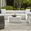 Uttermost Saltwater White Concrete Coffee Table
