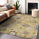 Premium Machine Washable Prisco Gold Rug