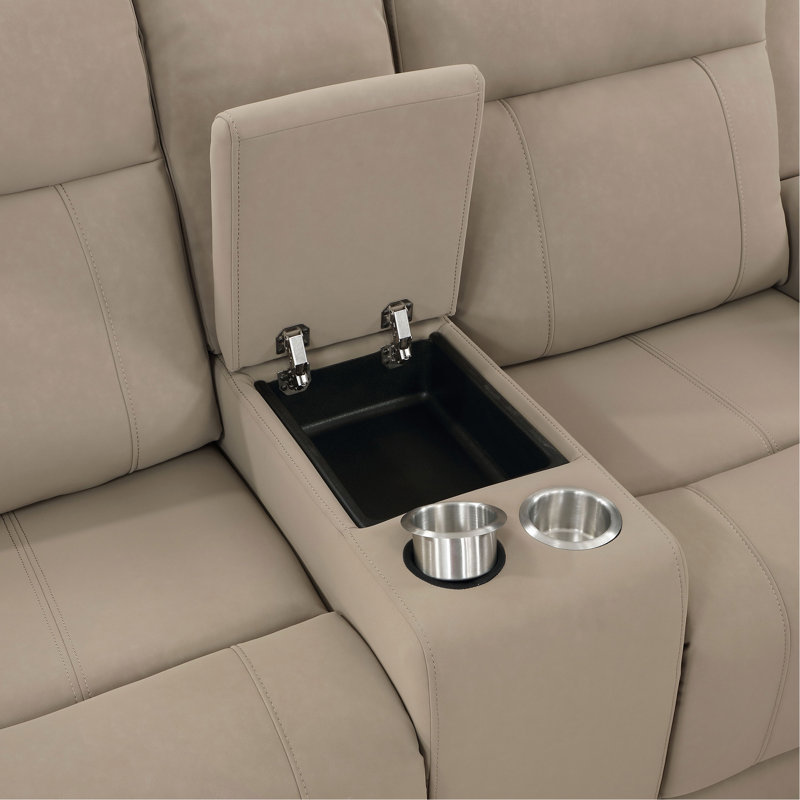 Causeuse inclinable Slater Taupe, Taupe
