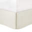 Ensemble de literie pour grand lit élégant en polyester ivoire 7 pièces capitonné pour chambre à coucher moderne