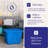 Homz Plastic Storage Tub & Tote