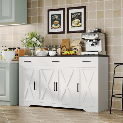 Buffet de 55 pouces avec tiroirs,
