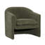 Alda Polyester Blend Upholstered Occasional Accent Chair, Cream-115934740